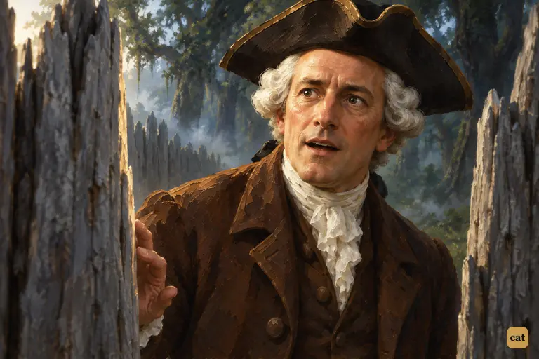 Dr. Livesey is astonished as Jim says the Hispaniola lies safe in North Inlet