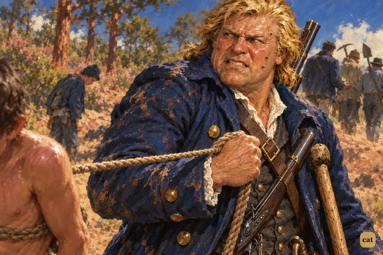 Close to the treasure, Long John Silver stops pretending.